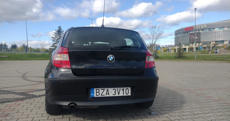BMW Seria 1 cena 12500 przebieg: 242000, rok produkcji 2006 z Gdańsk małe 79